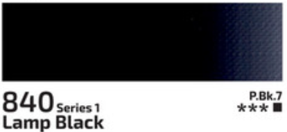 Kvašová barva Rosa 20ml – 840 Lamp Black