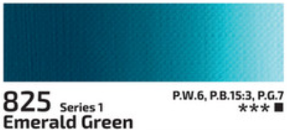 Kvašová barva Rosa 20ml – 825 Emerald Green