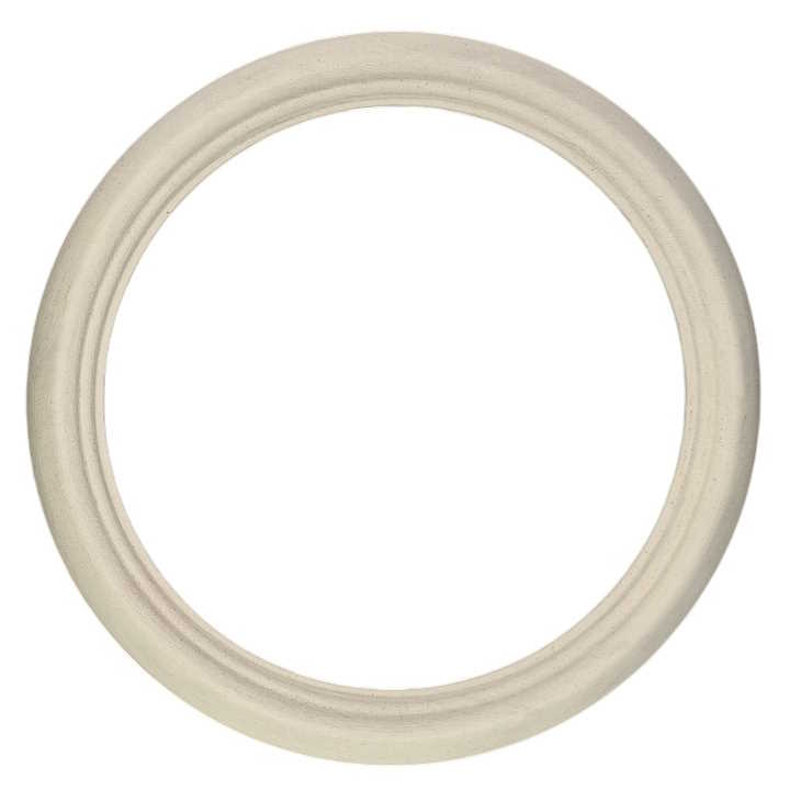 Kulatý rám bílý 16cm