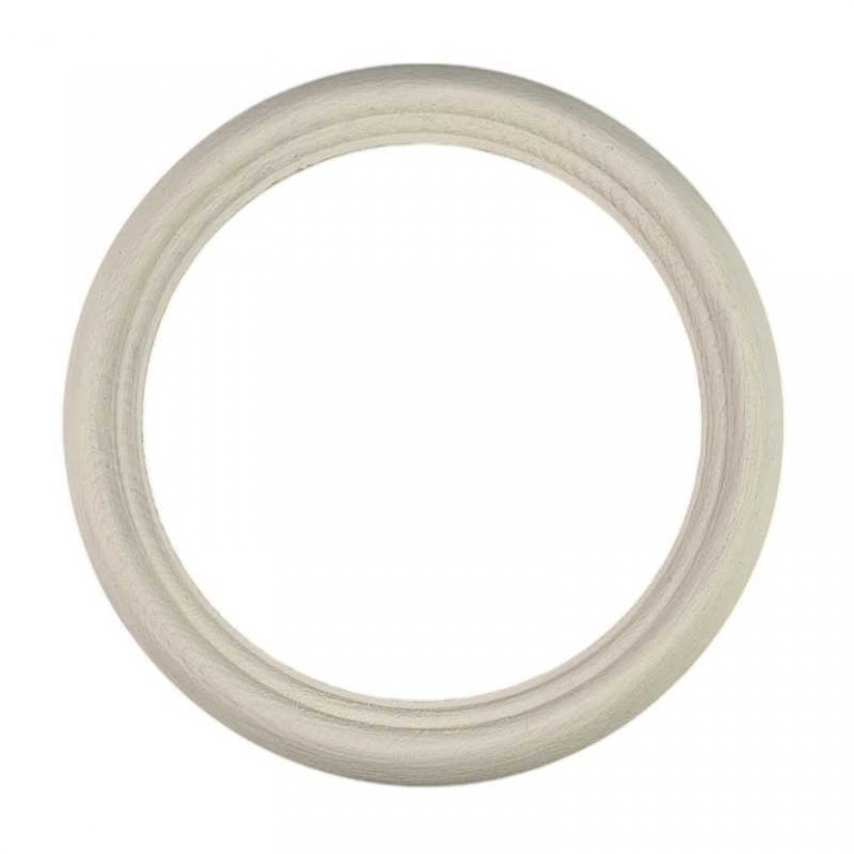 Kulatý rám bílý 11,5cm