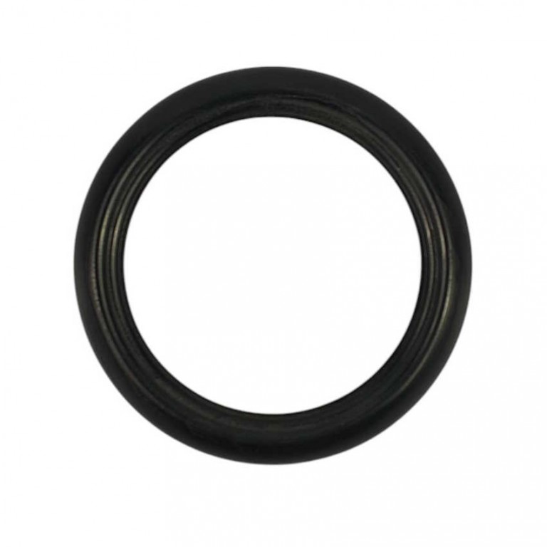 Kulatý rám černý 9cm