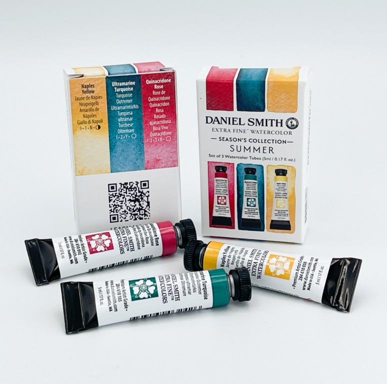 Sada akvarelových barev DS 3x5ml – Summer