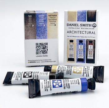 Sada akvarelových barev DS 3x5ml – Architectural