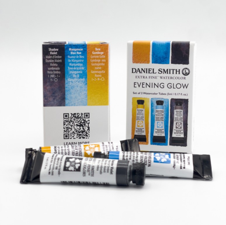 Sada akvarelových barev DS 3x5ml – Evening Glow
