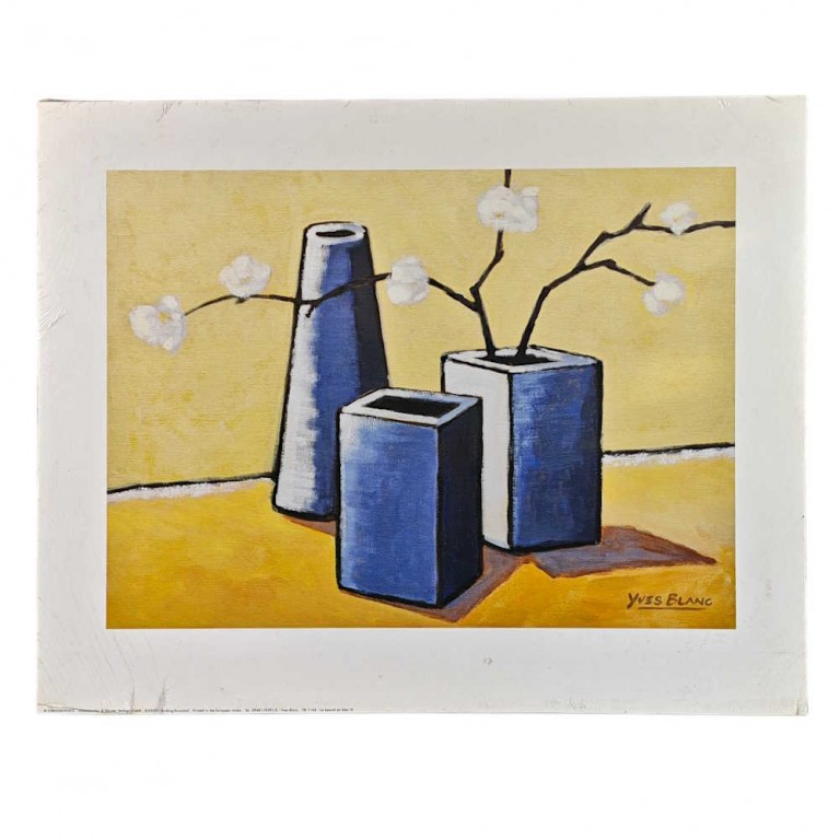 Obraz reprodukce 40x50cm – Yves Blanc, La Beaute en Bleu IV