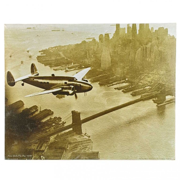 Obraz reprodukce 40x50cm – New York Fly-by 1938