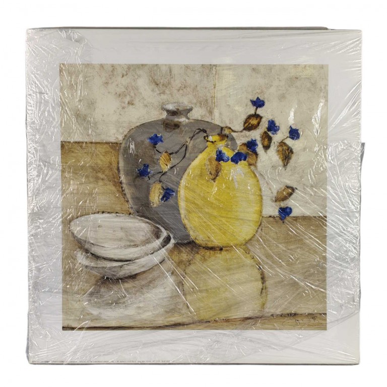 Obraz reprodukce 50x50cm – Still Life, Blue end Grey 1