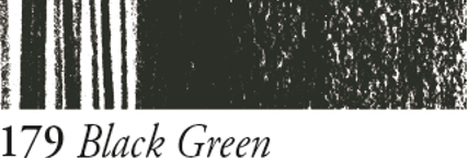 Pastel v tužce Sennelier – 179 Black Green