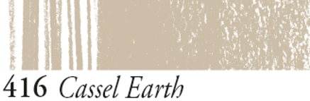 Pastel v tužce Sennelier – 416 Cassel Earth