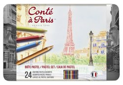 Sada uměleckých pastelů v tužce Conté á Paris 24ks