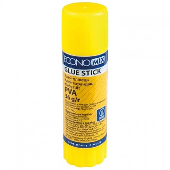 Tyčinkové lepidlo Economix 36g PVA