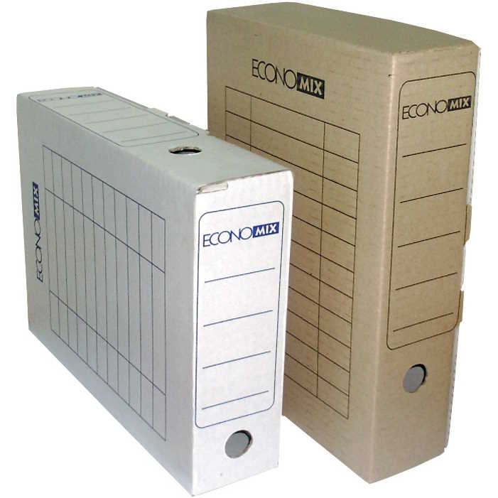 Archivační krabice pro A4, 80mm bílá