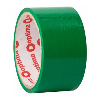 Barevná samolepicí páska zelená 48mm x 30m, 38 micronů