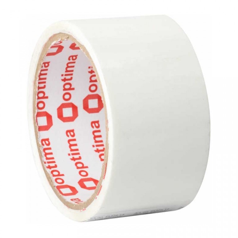 Barevná samolepicí páska bílá 48mm x 30m