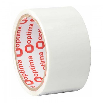 Barevná samolepicí páska bílá 48mm x 30m