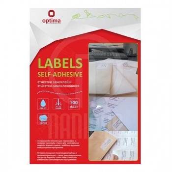 Samolepicí štítky 35x70mm na A4, balení 100 listů (2400ks)