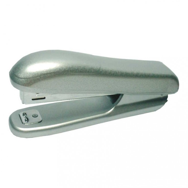 Sešívačka na sponky stříbrná, do 15 listů