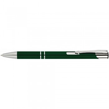 Kuličkové pero HIT zelené, modrý inkoust