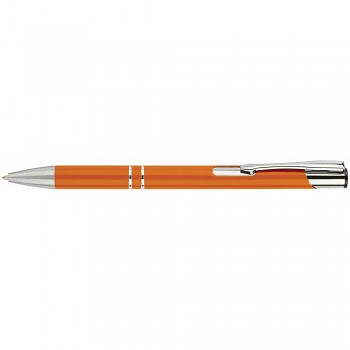 Kuličkové pero HIT oranžové, modrý inkoust