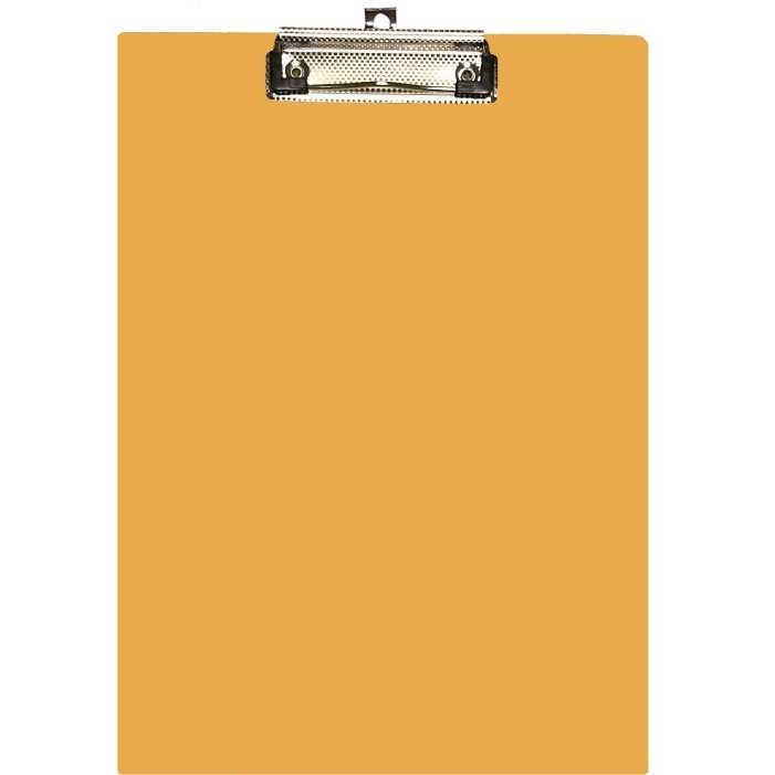Desky s klipem A4 oranžové