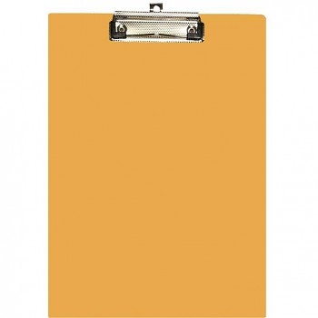 Desky s klipem A4 oranžové