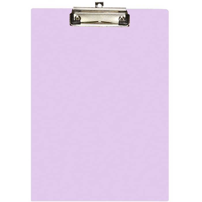 Desky s klipem A4 levandulově fialové