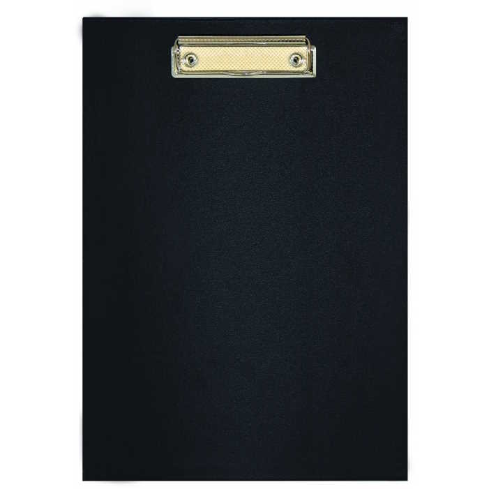 Desky s klipem A5 černé laminované