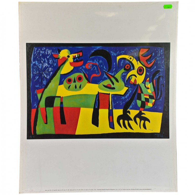 Obraz reprodukce 48x58cm – Verve, voll VII