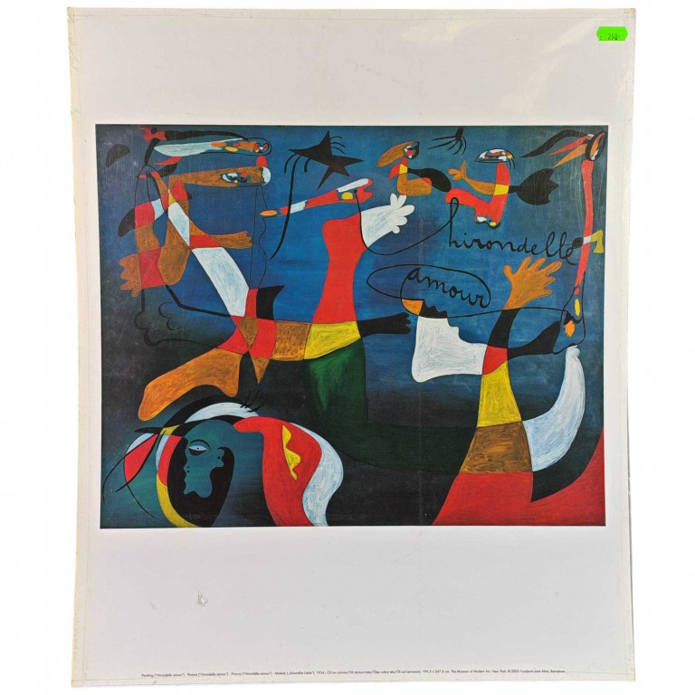 Obraz reprodukce 48x58cm – Hirandelle amour