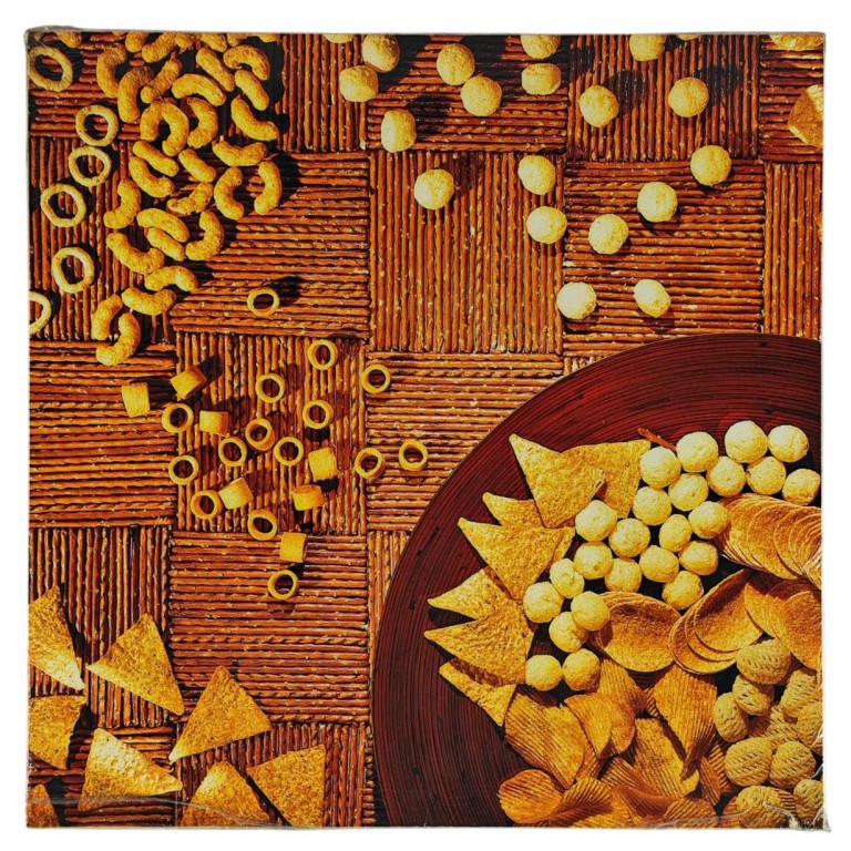 Obraz reprodukce 28x28cm – Chips