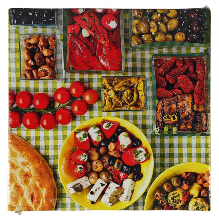 Obraz reprodukce 28x28cm – Italian Dinner