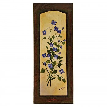 Obraz reprodukce 10x25cm – Flower Window