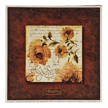 Obraz reprodukce 18x18cm – Alicia