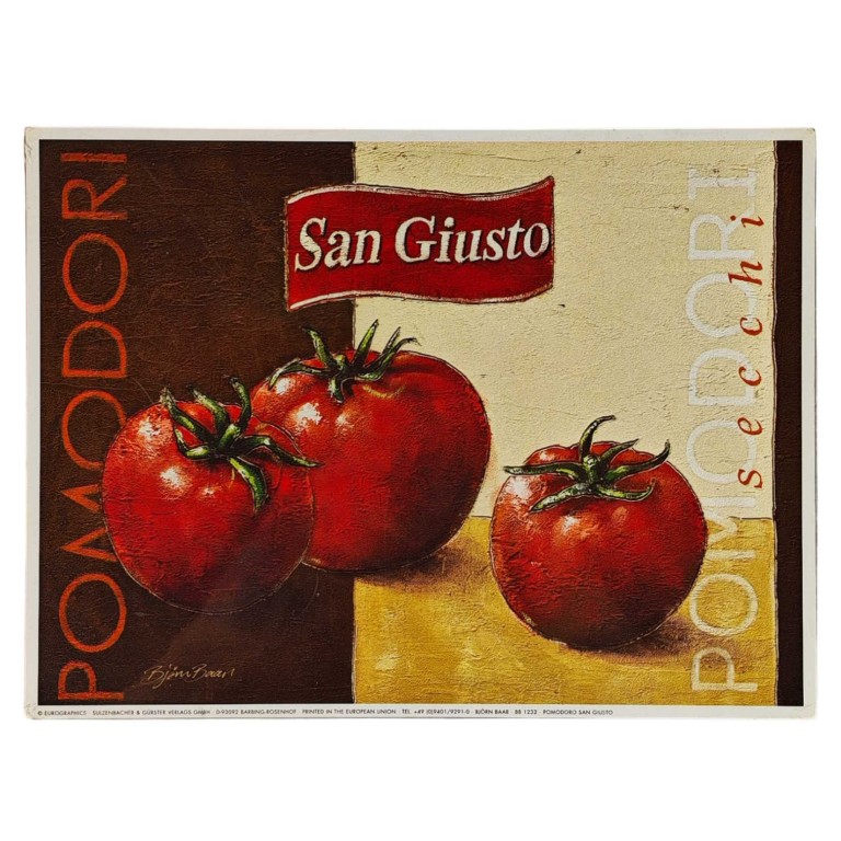 Obraz reprodukce 18x24cm – Pomodoro San Giusto