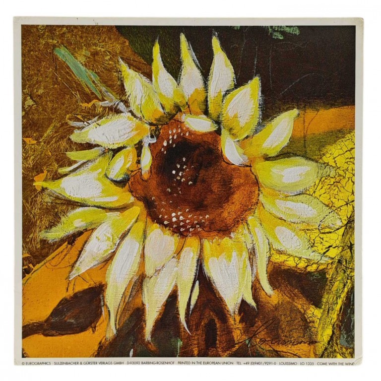 Obraz reprodukce 18x18cm – Come with the Wind