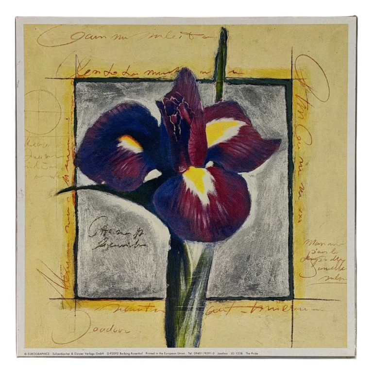 Obraz reprodukce 18x18cm – Orchid