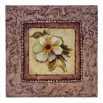 Obraz reprodukce 15x15cm – Lilac Peony II