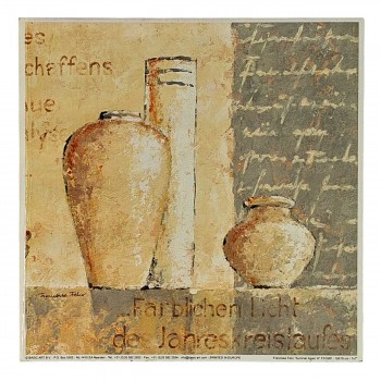 Obraz reprodukce 18x18cm – Summer Again III