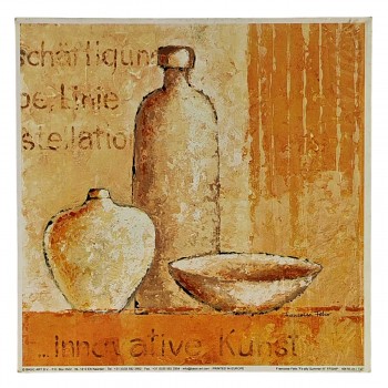 Obraz reprodukce 18x18cm – Finally Summer III