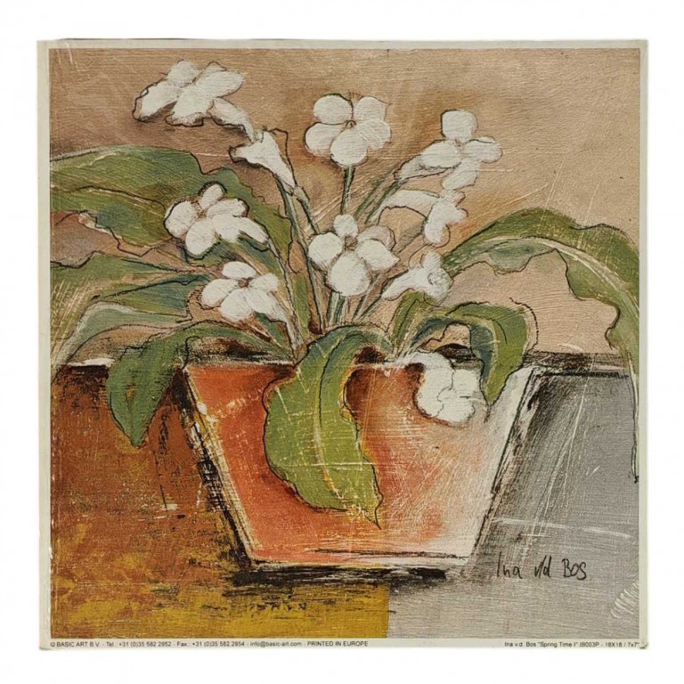 Obraz reprodukce 18x18cm – Spring Time I