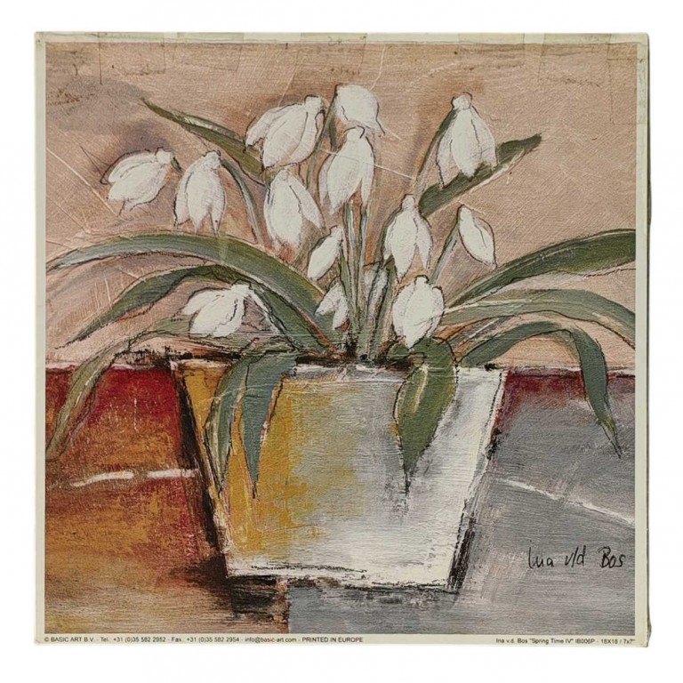 Obraz reprodukce 18x18cm – Spring Time IV