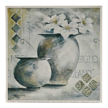 Obraz reprodukce 18x18cm – Giglio