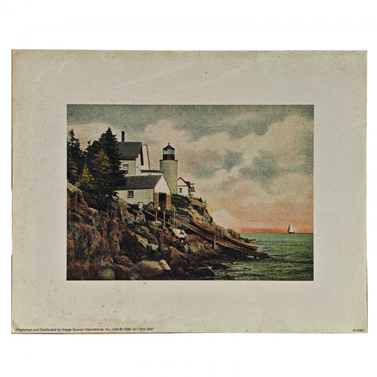 Obraz reprodukce 20,3x25,3cm – Lighthouse