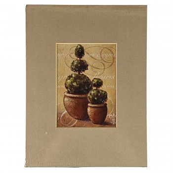 Obraz reprodukce 18x24cm – Fleuris