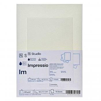 Grafický papír Impressio 250g 40x50cm, 10 listů