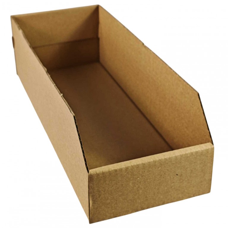 Regálový zásobník kartonový 15 cm