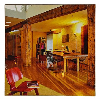 Obraz reprodukce 28x28cm – Living Room