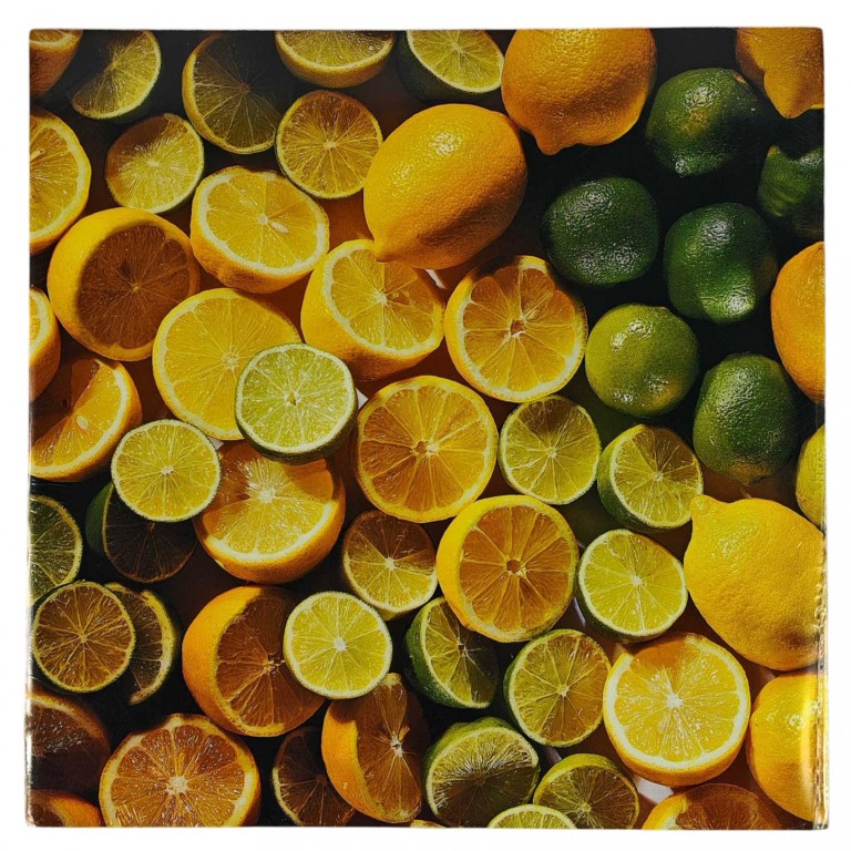 Obraz reprodukce 29,5x29,5cm – Citrons