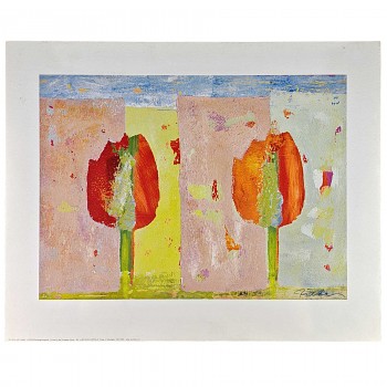 Obraz reprodukce 40x50cm – Tulip Variations III