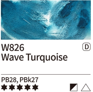 826 Wave Turquoise